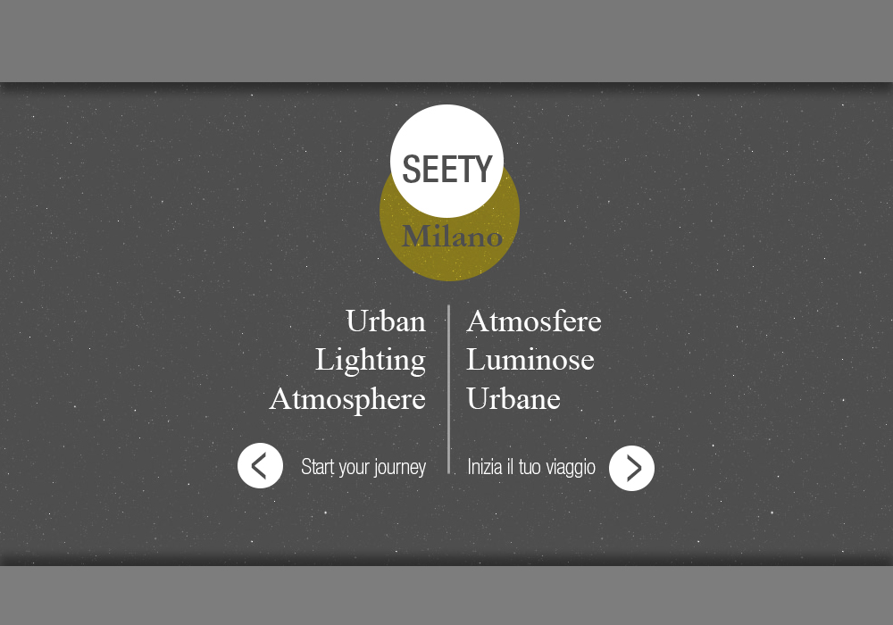 SEETY Milano, uno strumento di esplorazione partecipata dell'illuminazione urbana 