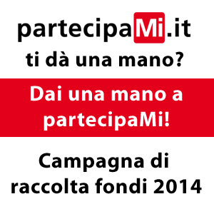 partecipaMi: campagna di raccolta fondi 2014